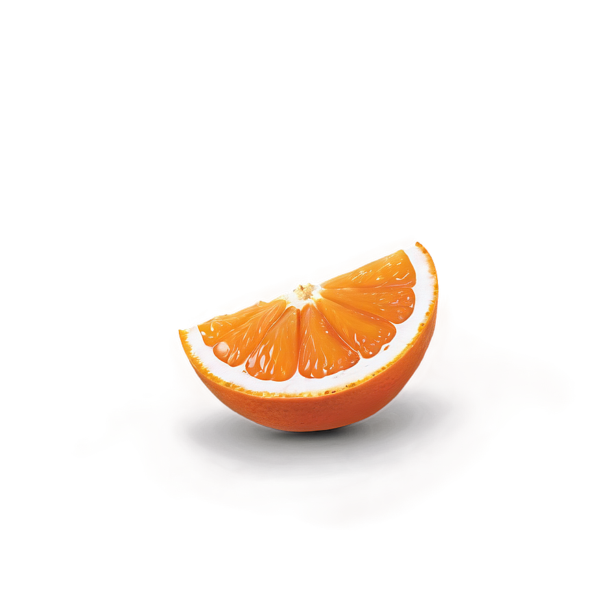 Juicy Orange Half Png 05032024