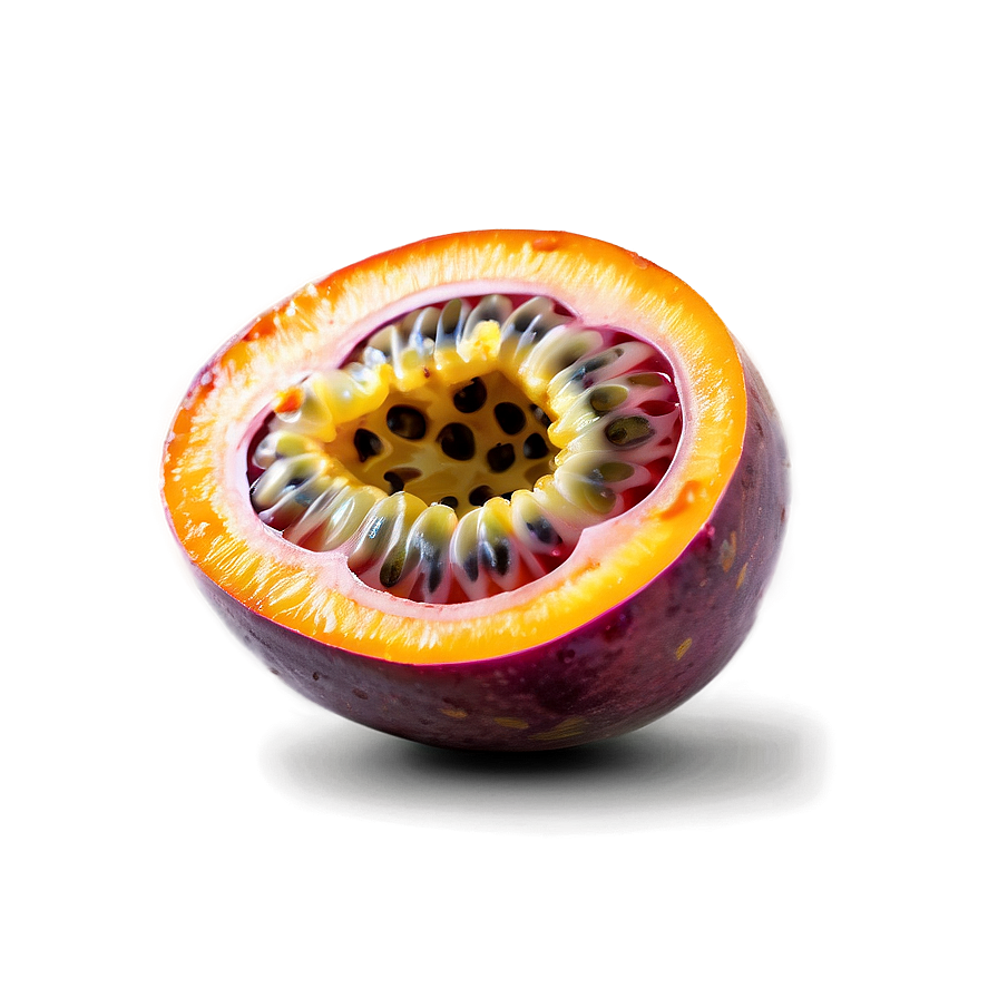 Juicy Passion Fruit Cut Png 55