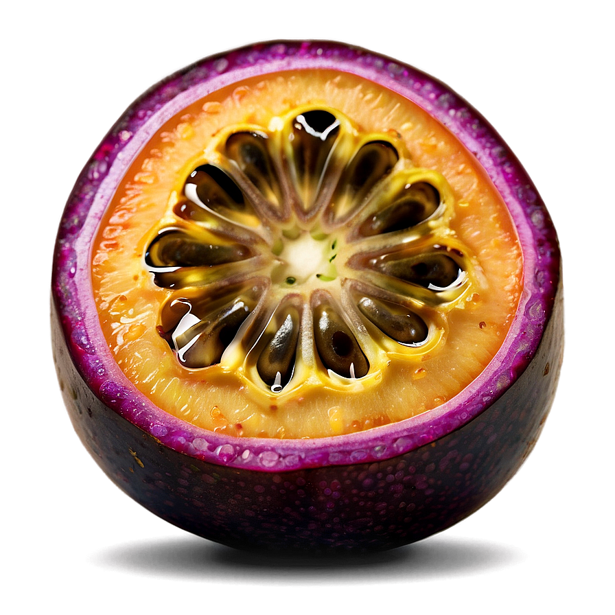 Juicy Passion Fruit Cut Png Dbf