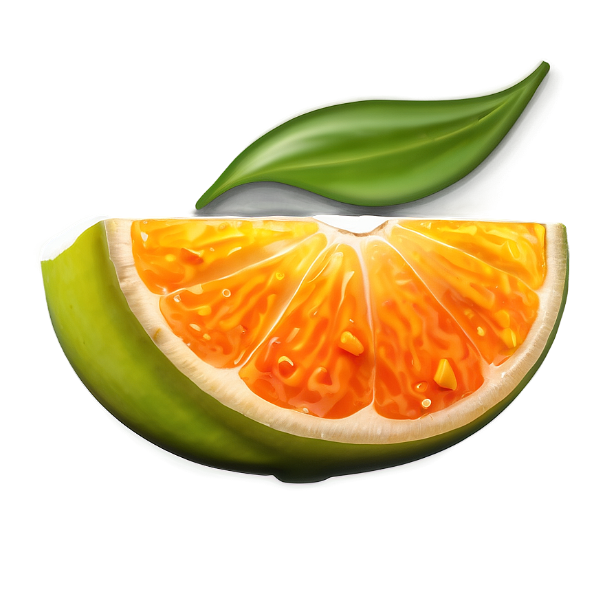 Juicy Tangerine Slice Png Rnr