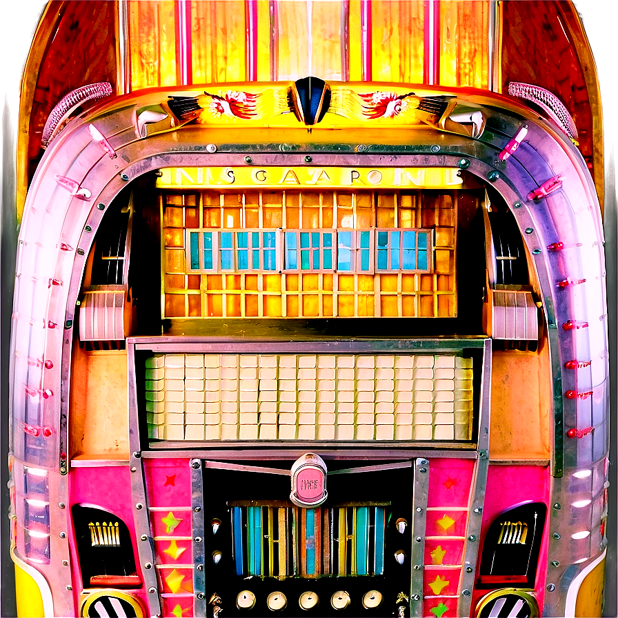 Jukebox From The 60s Png Eck65