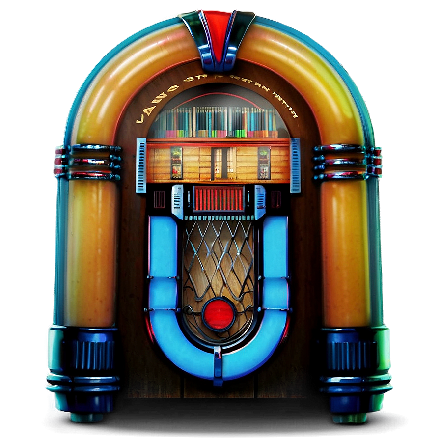 Jukebox In Record Store Png 83