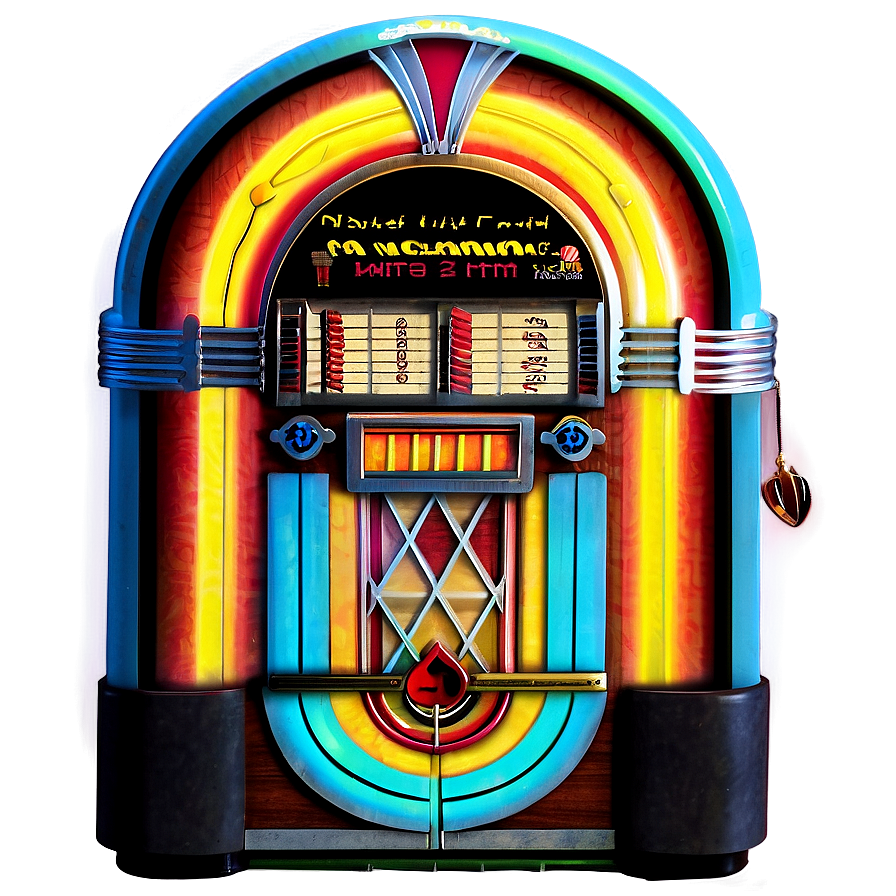 Jukebox With Country Music Png 06112024