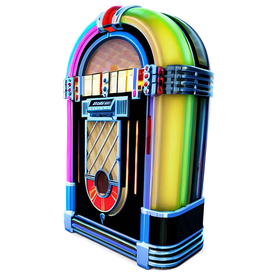 Jukebox With Headphones Png 06112024