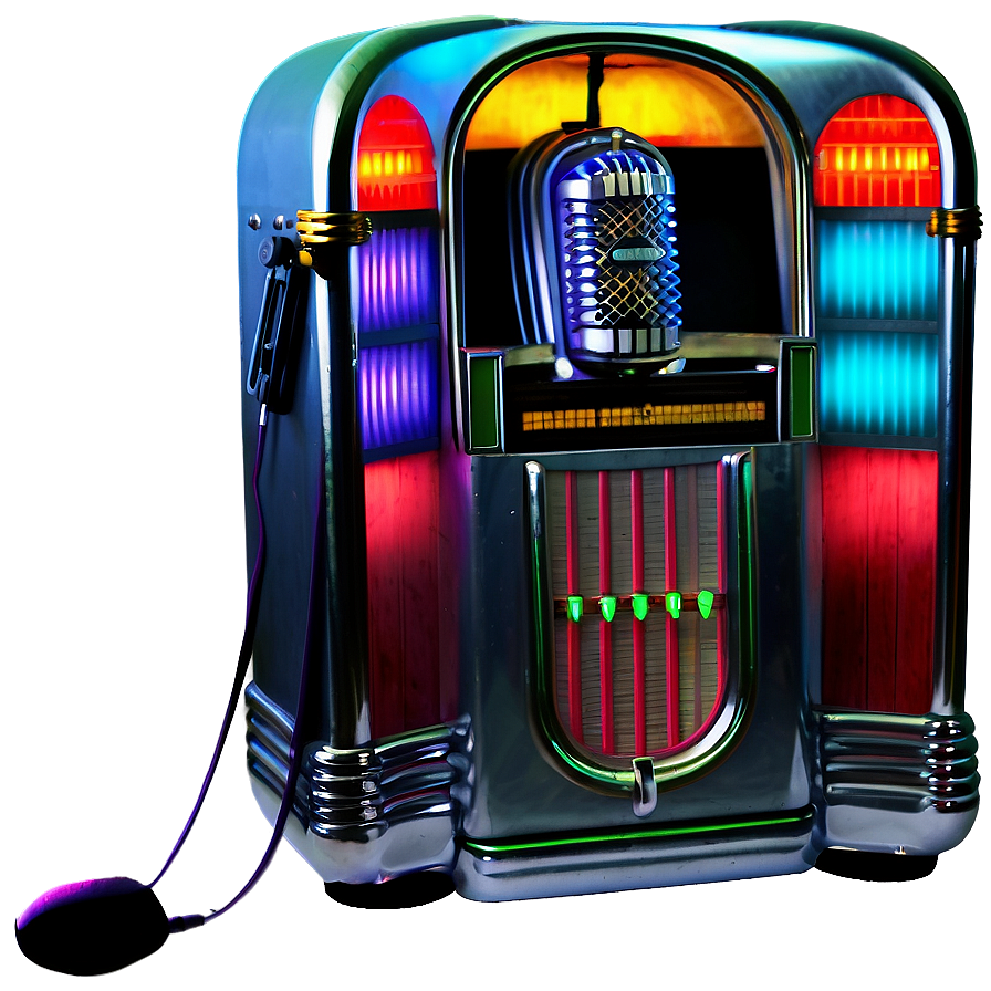 Jukebox With Microphone Png Pak5