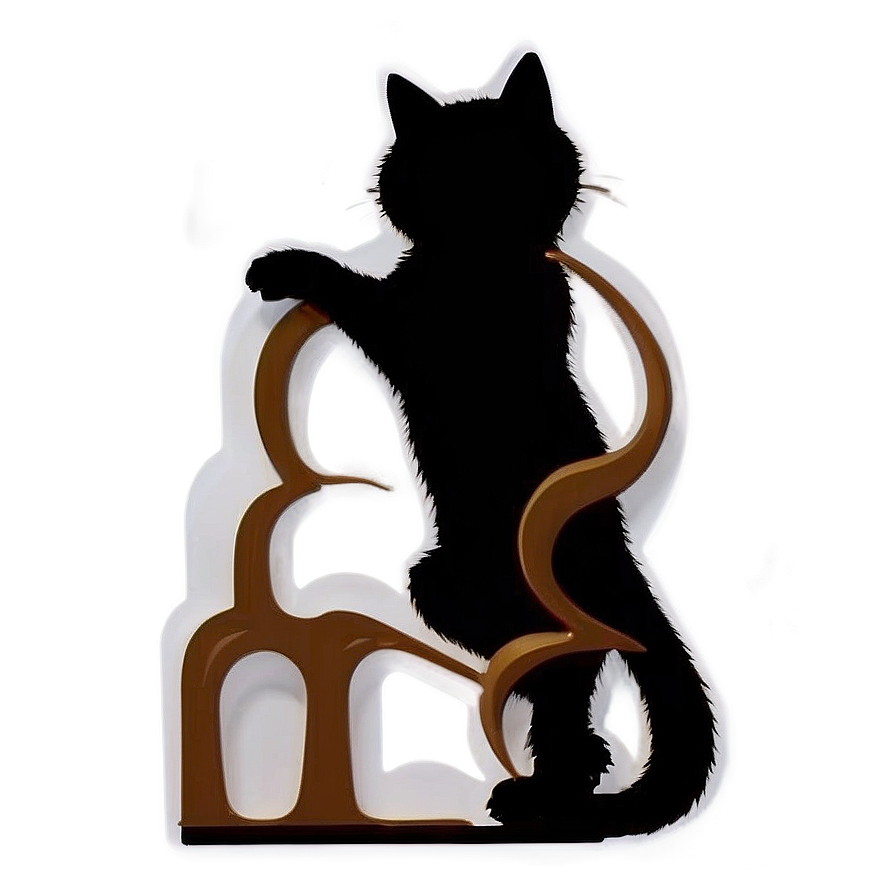 Jumping Cat Silhouette Png 45