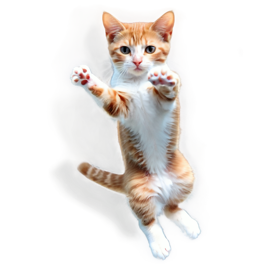 Jumping Cat Transparent 05252024