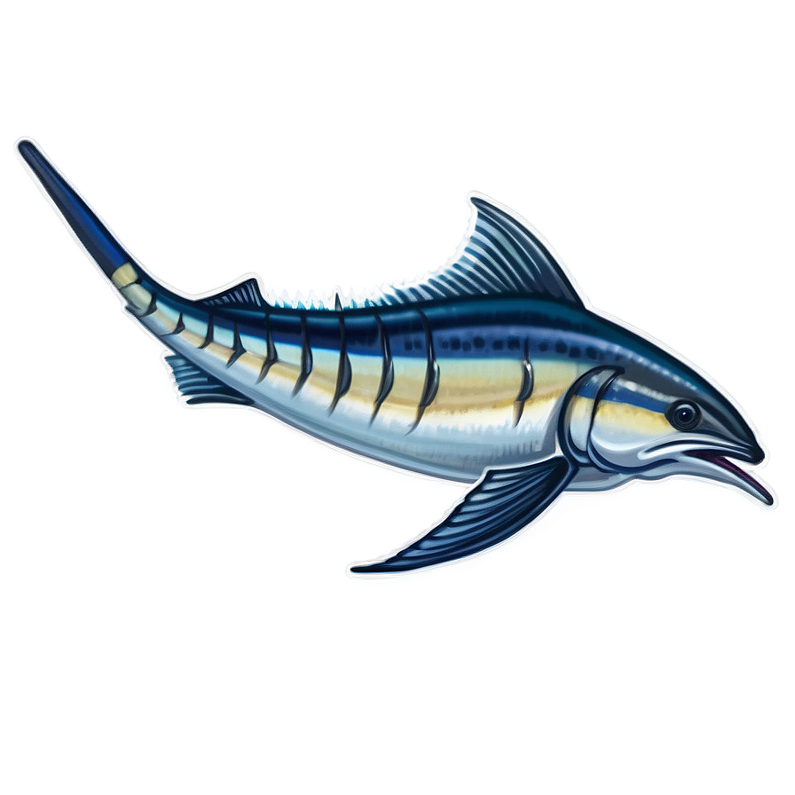 Jumping Marlin Png Ebk66