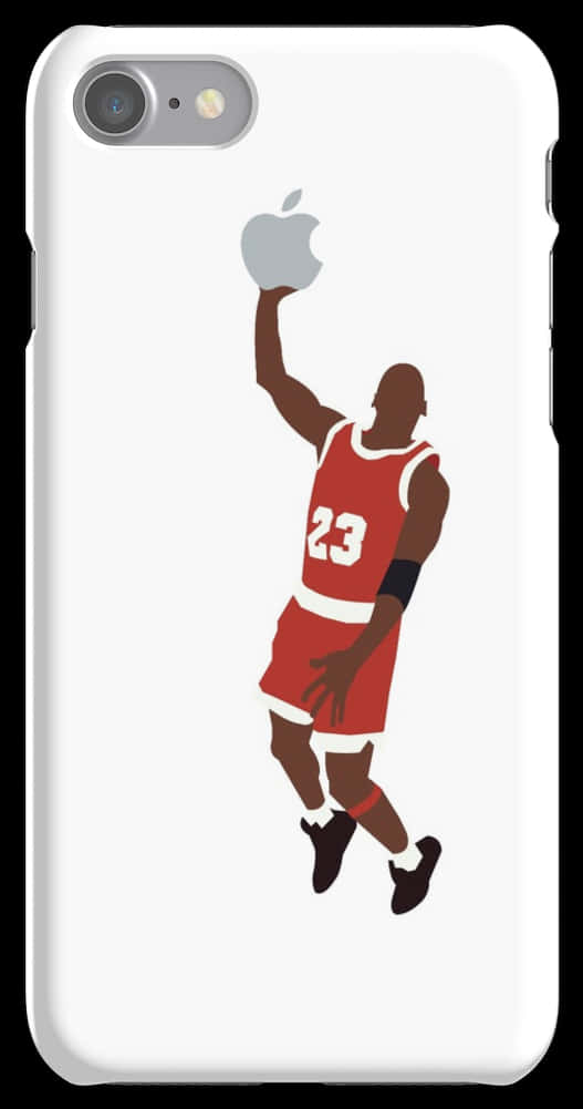 Jumpman Apple Mashup Phone Case