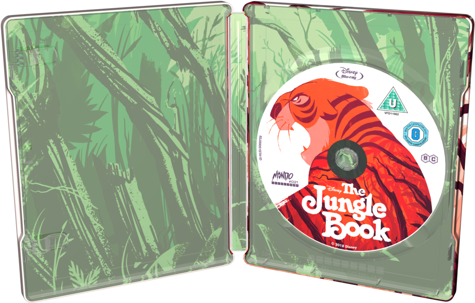 Jungle Book D V D Case Artwork