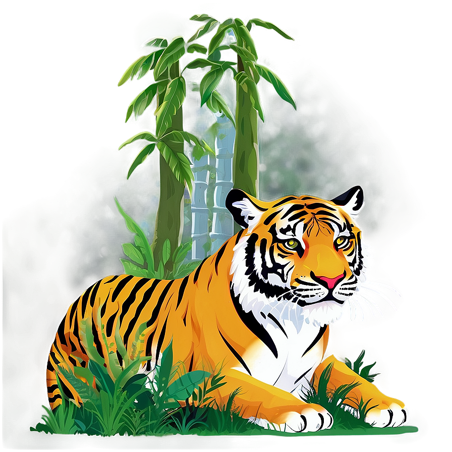 Jungle Killer Tiger Png 06242024