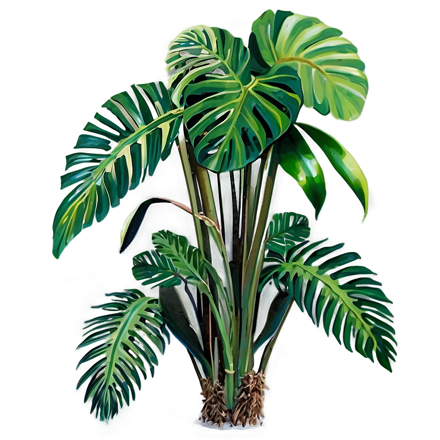 Jungle Plants Png 06252024