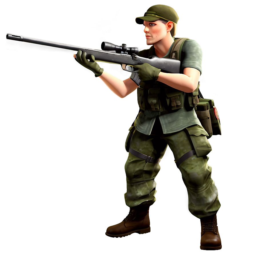 Jungle Sniper Png 06112024