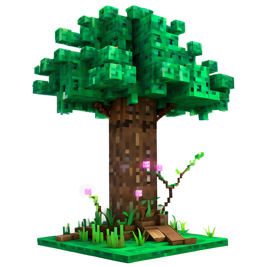 Jungle Tree In Minecraft Png Ghu67