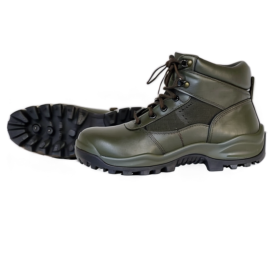 Jungle Warfare Military Boots Png 06292024