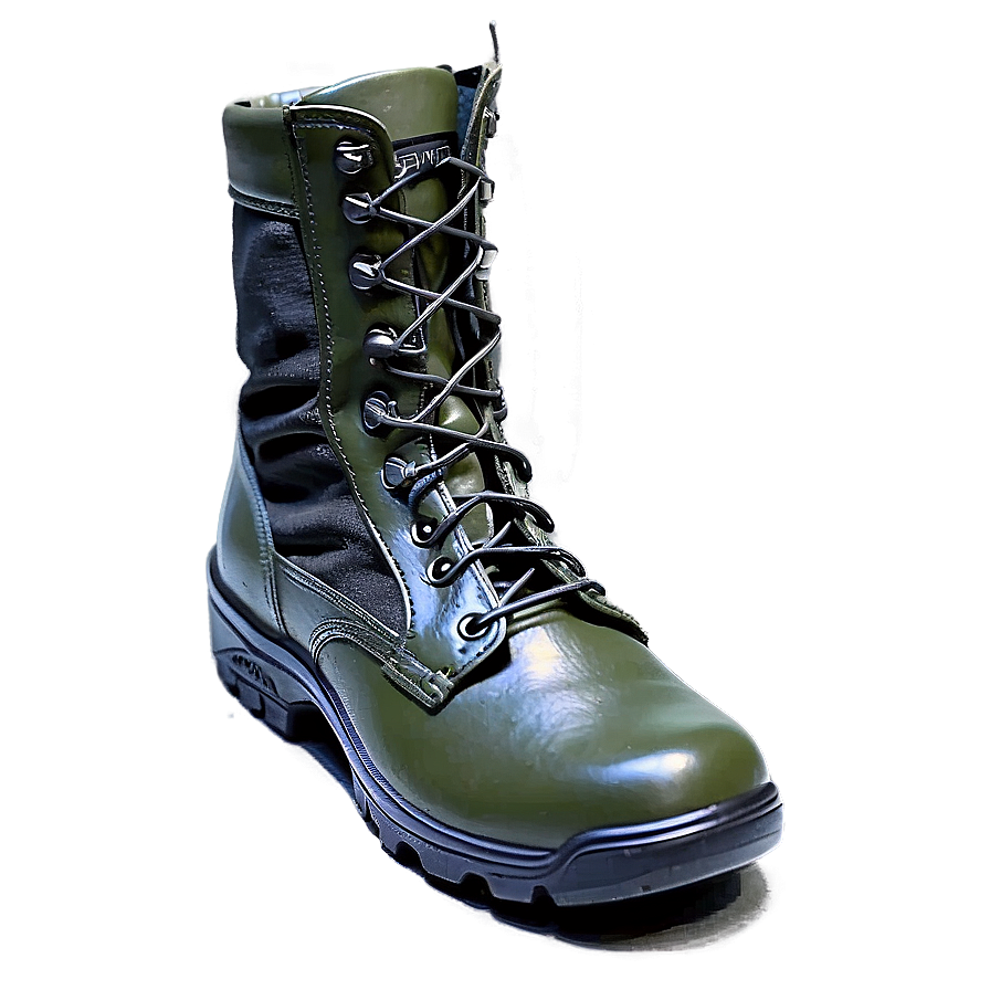 Jungle Warfare Military Boots Png Egc3