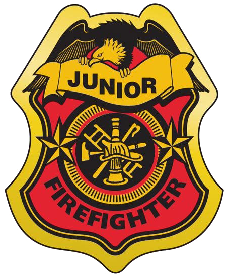 Junior Firefighter Badge Graphic