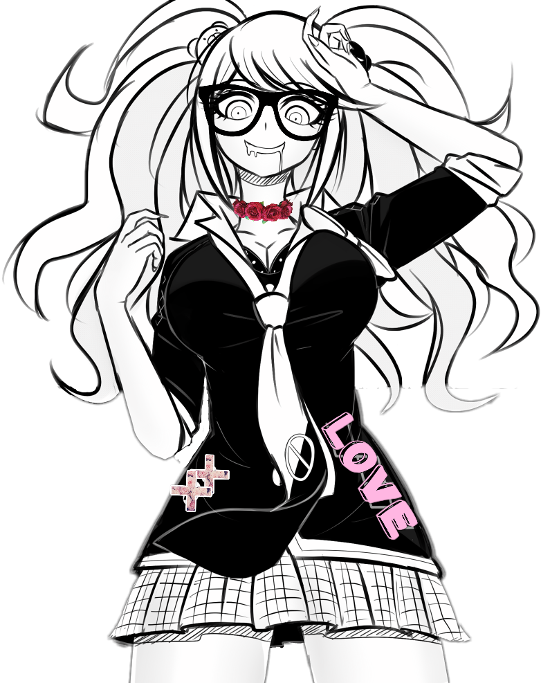 Junko Enoshima Anime Character