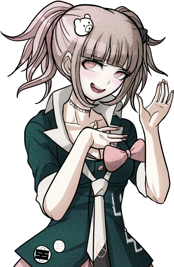 Junko Enoshima Smiling Pose