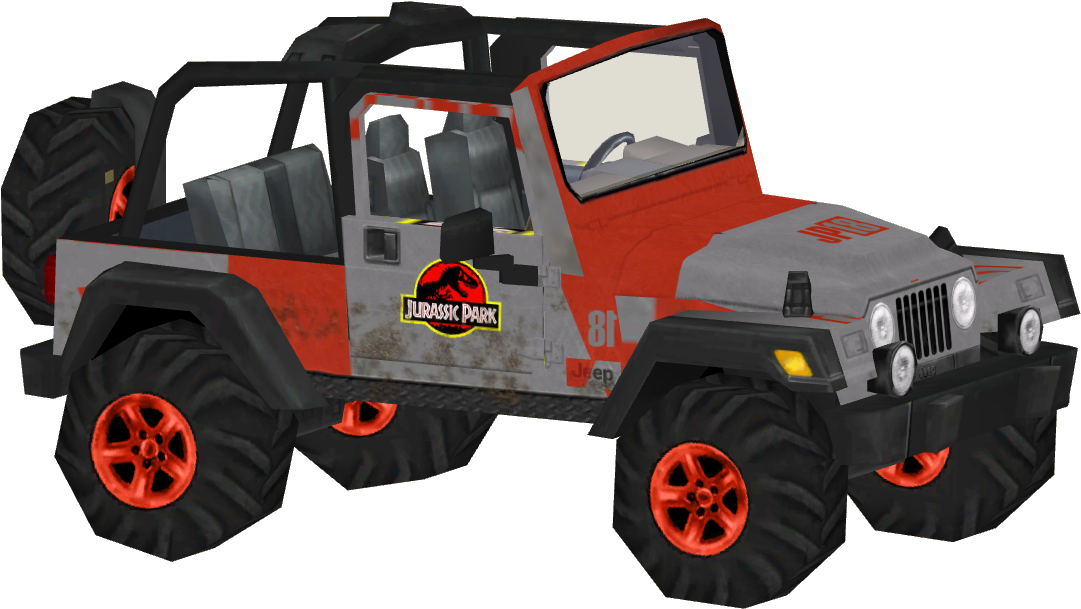 Jurassic Park Jeep Vehicle