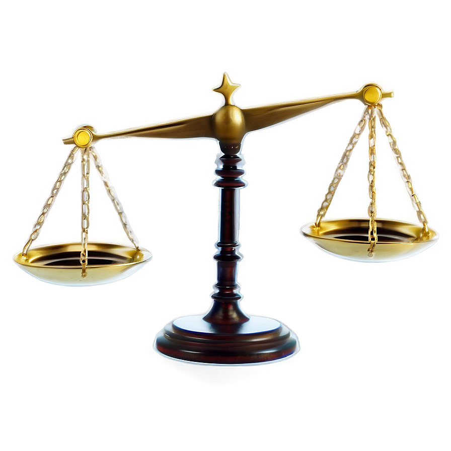 Justice Scale In Law Books Png 32