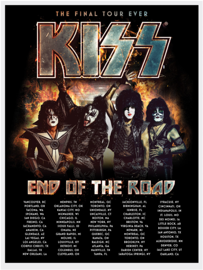 K I S S Final Tour Ever Poster