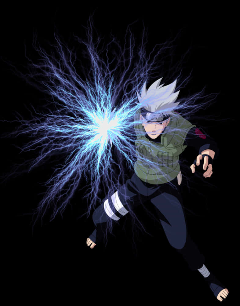 Kakashi Chidori Lightning Technique