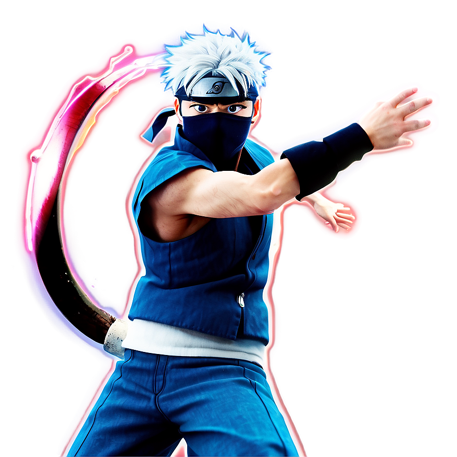 Kakashi Hatake Chidori Attack Png 06242024