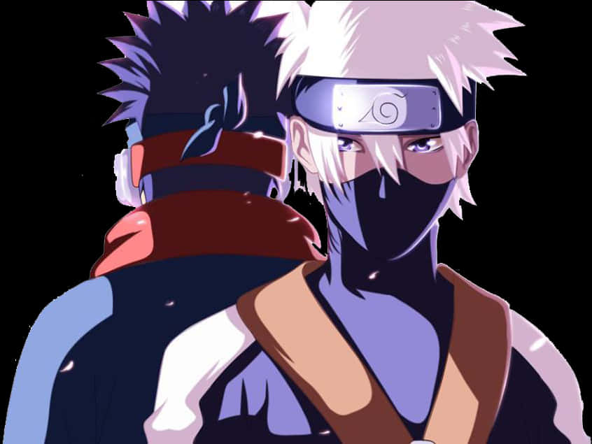 Kakashi Hatake Dual Perspective Art