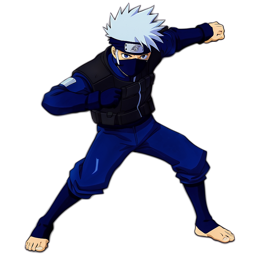 Kakashi Hatake In Action Png Iit50