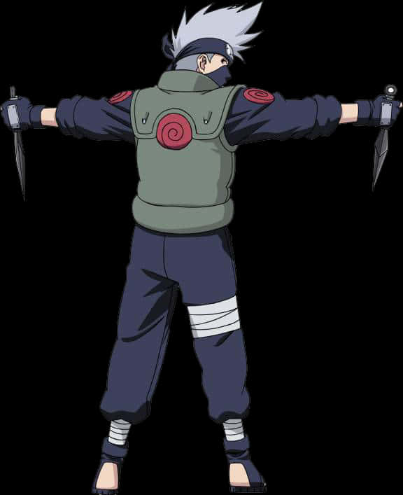 Kakashi Hatake Readyfor Battle