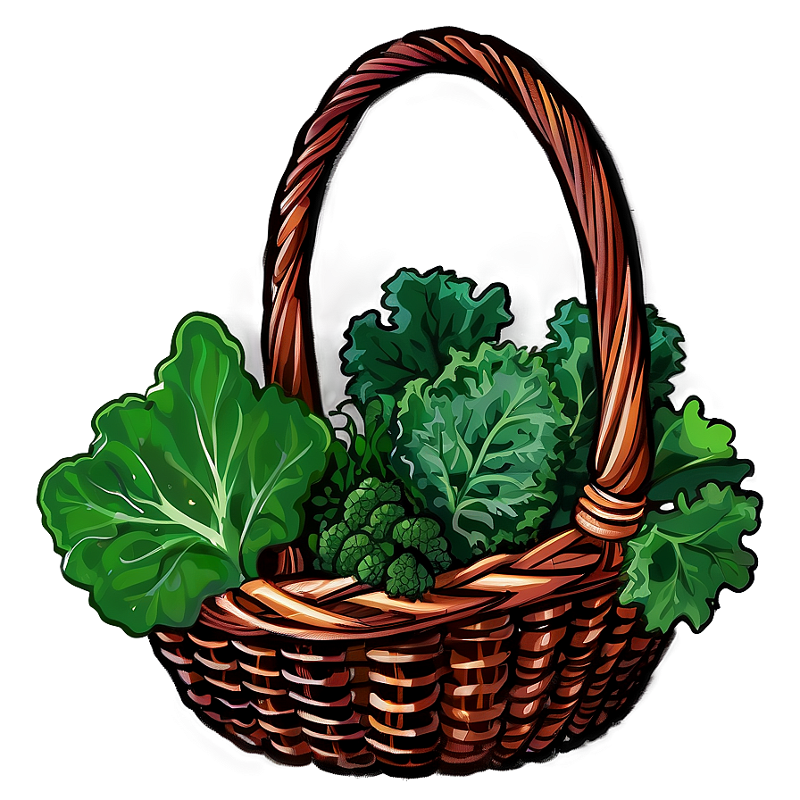 Kale In Basket Png 06252024