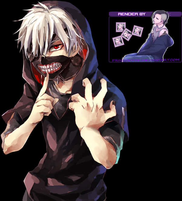 Kaneki Ken Ghoul Transformation