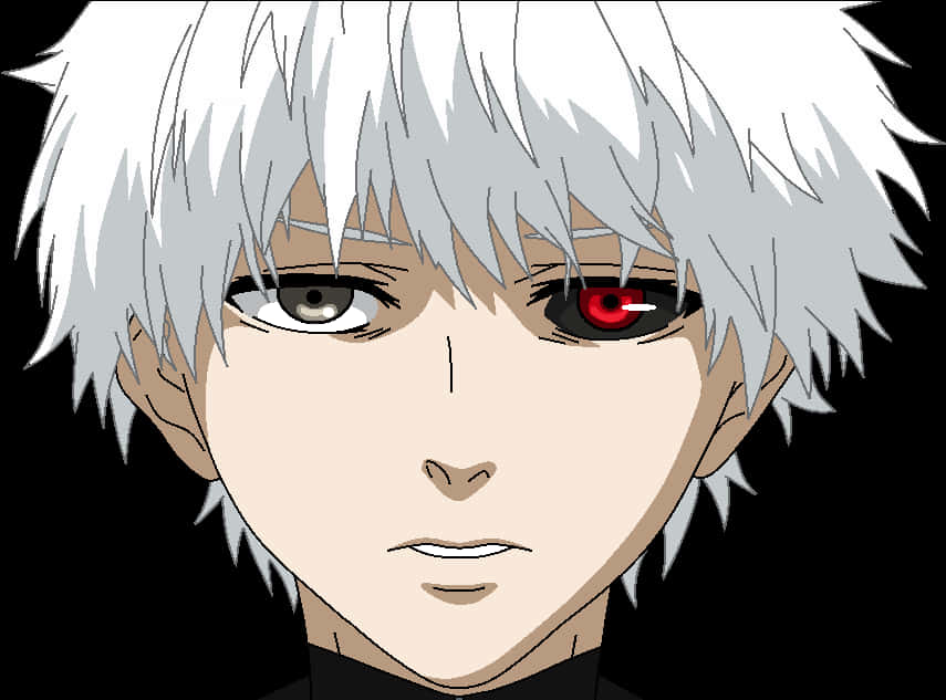 Kaneki Ken One Eye Ghoul Portrait