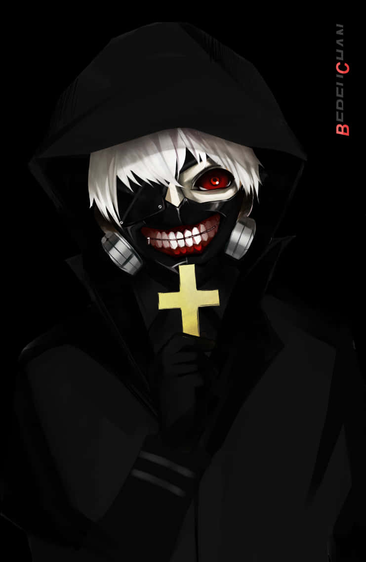 Kaneki Ken Tokyo Ghoul Black Hoodie