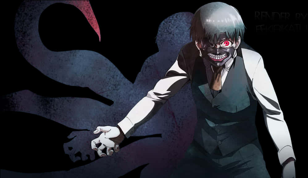 Kaneki Ken Transformed Tokyo Ghoul