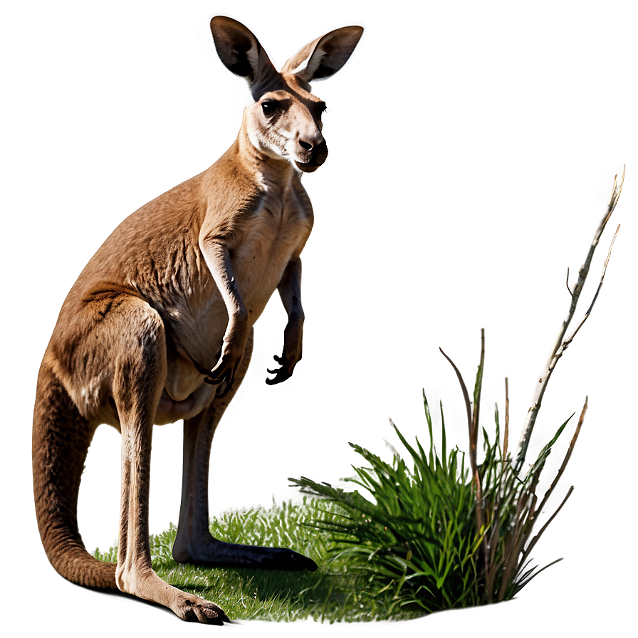 Kangaroo In Nature Png 96