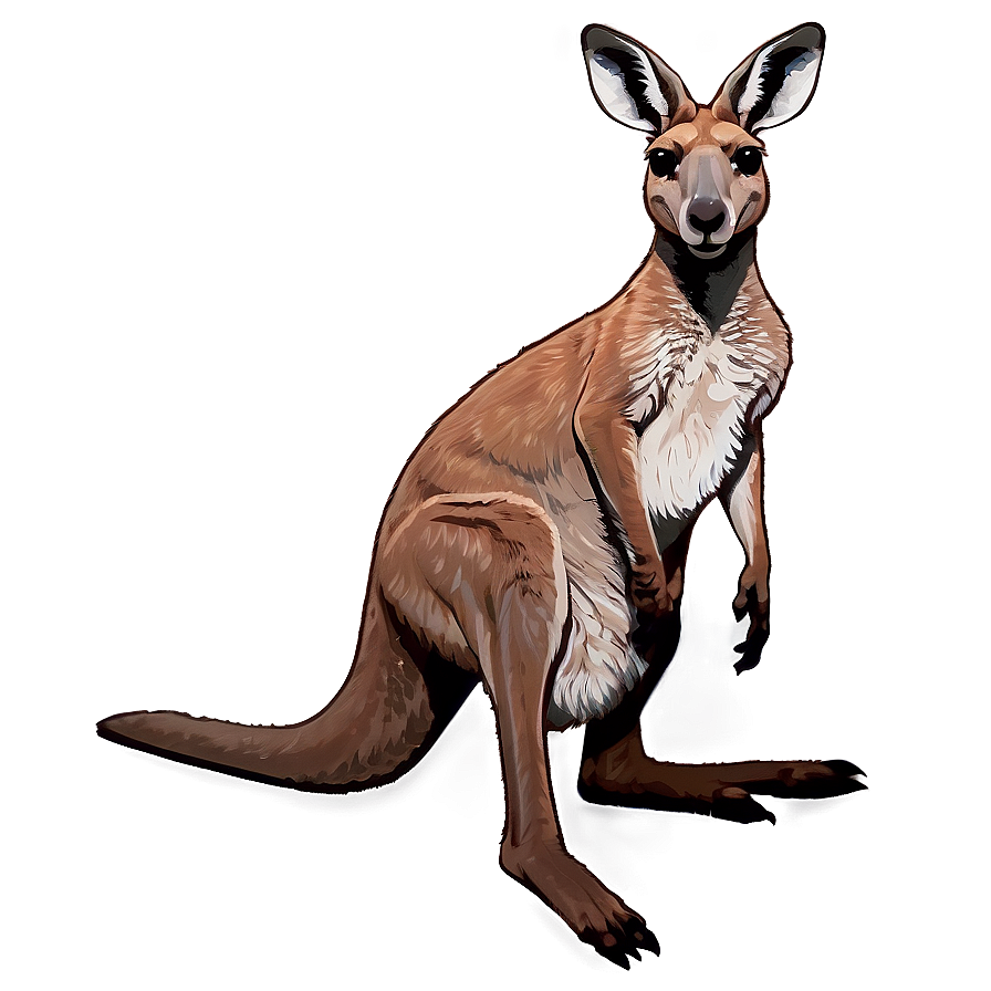 Kangaroo Vector Png Msu