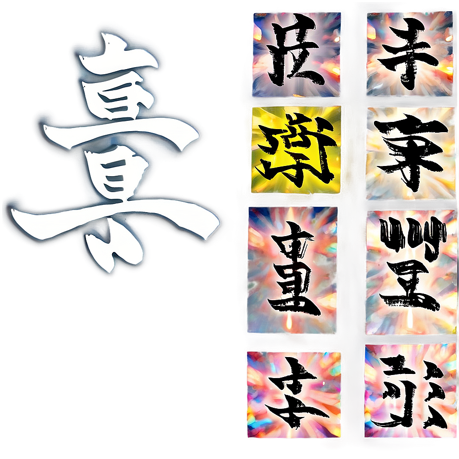 Kanji For Faith Png 06272024