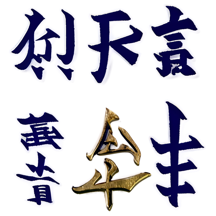 Kanji For Warrior Png Icw97