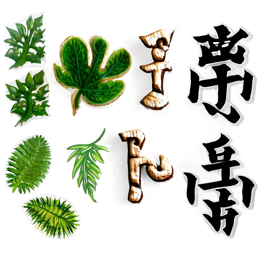 Kanji Nature Theme Png 92