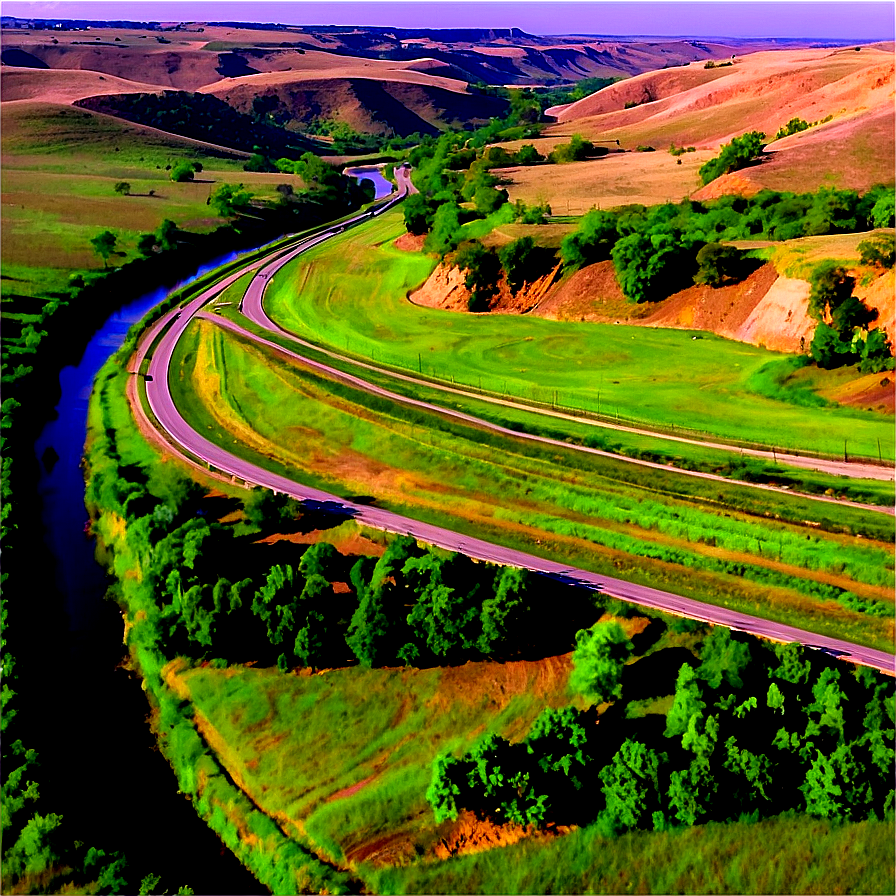 Kansas Scenic Byway Route Png 99