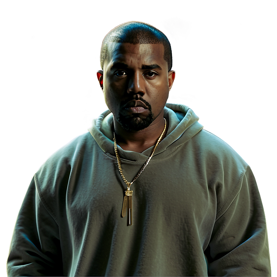 Kanye In Studio Png 05232024