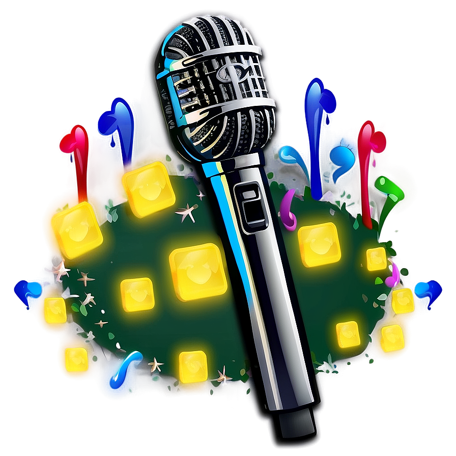 Karaoke Microphone Png 05212024