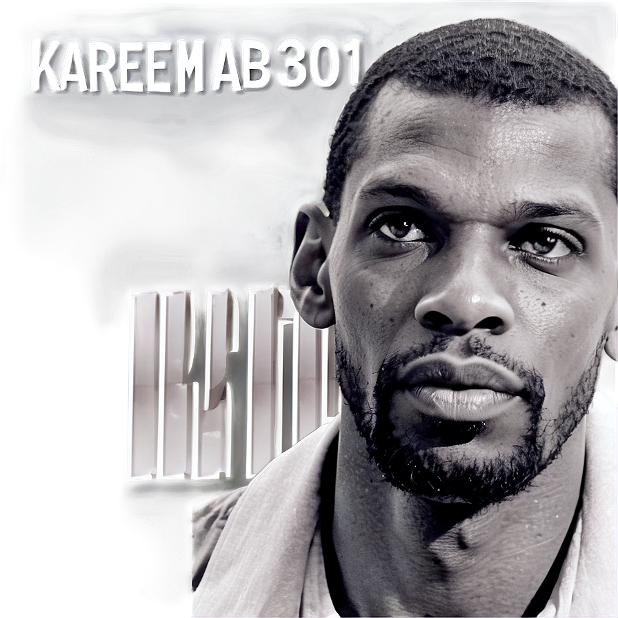 Kareem Abdul-jabbar Black And White Png 71