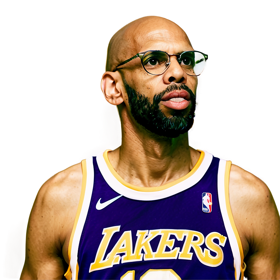 Kareem Abdul-jabbar Coaching Lakers Png Nec55