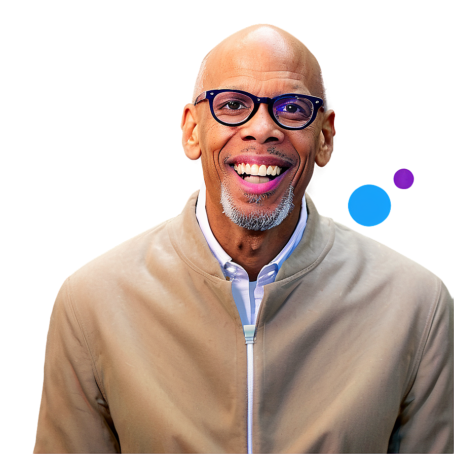 Kareem Abdul-jabbar Smiling Png 06242024