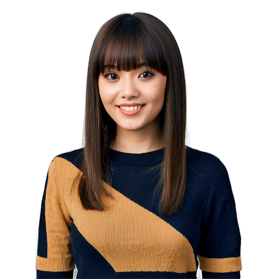 Karen Haircut With Bangs Png Wio