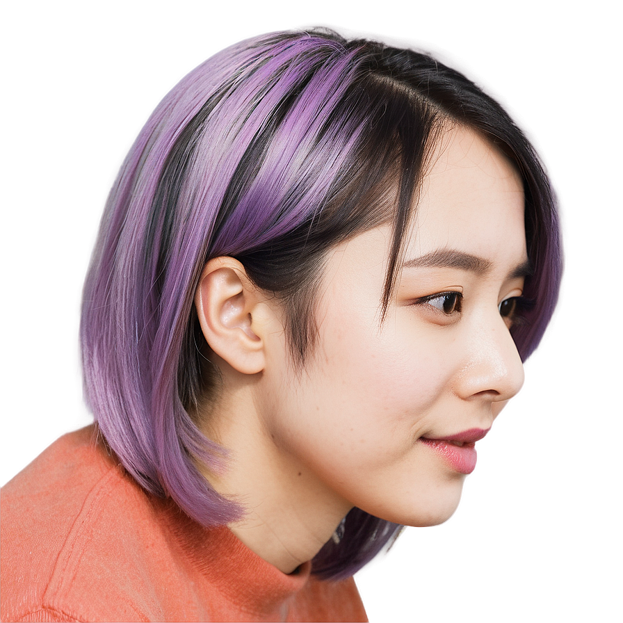 Karen Haircut With Side Part Png Apa40