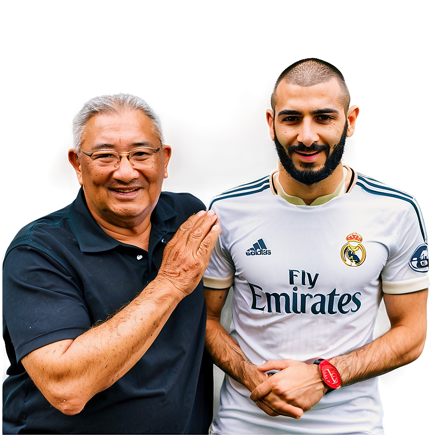 Karim Benzema With Fans Png 06212024